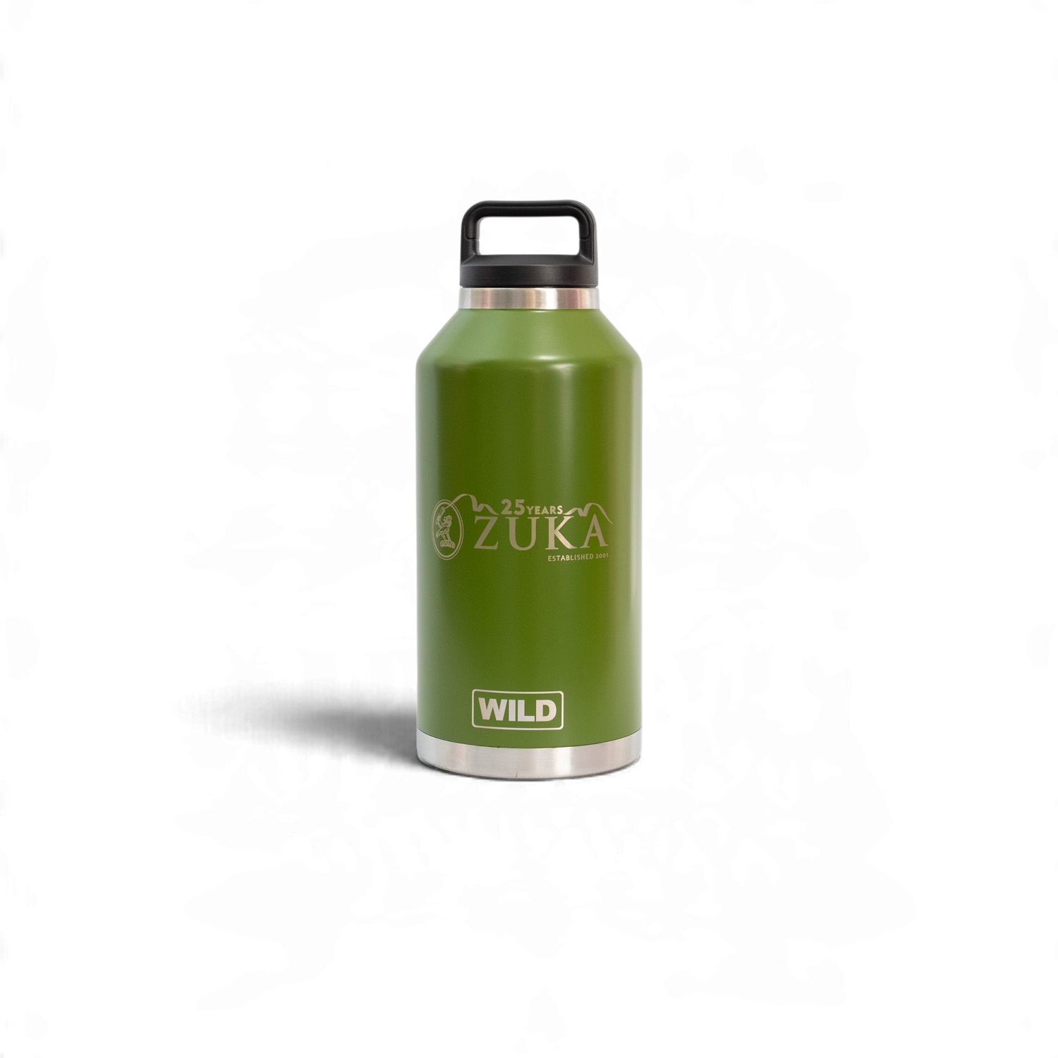 Flask 1.8L | Forest Green - WILD Coolers