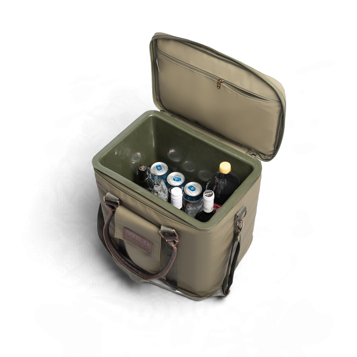Softshell 25 Cooler | Camo Green - WILD Coolers