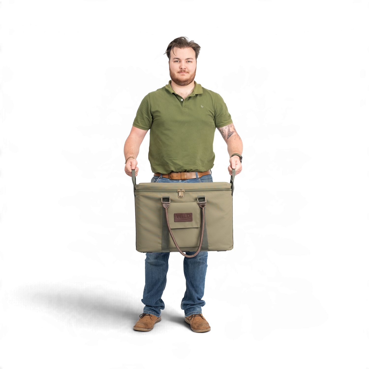 Softshell 45 Cooler | Camo Green - WILD Coolers