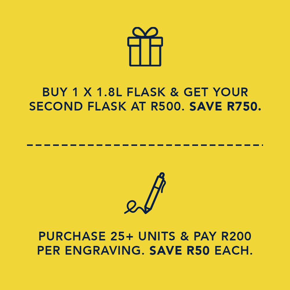 Flask 1.8L | Charcoal - WILD Coolers