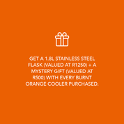 WC40 Hardshell Cooler | Burnt Orange - WILD Coolers